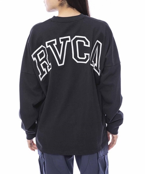 RVCA/ルーカ レディース 長袖Tシャツ ワイドシルエット 薄手