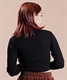 DC/ディーシー 23 WS CROPPED LS23 ウィメンズ クロップド ロングスリーブ Tシャツ LLT234328(BLK-M)