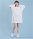 adidas/アディダス ワーディング ルーズフィット シングルジャージー チュニック 長袖 Tシャツ IEH94(WT/PK-M)