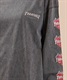 THRASHER/スラッシャー 長袖 Tシャツ ロンT ピグメント染め ハート柄 オーバーサイズ ムラサキスポーツ限定 THT-04(BLK-M)