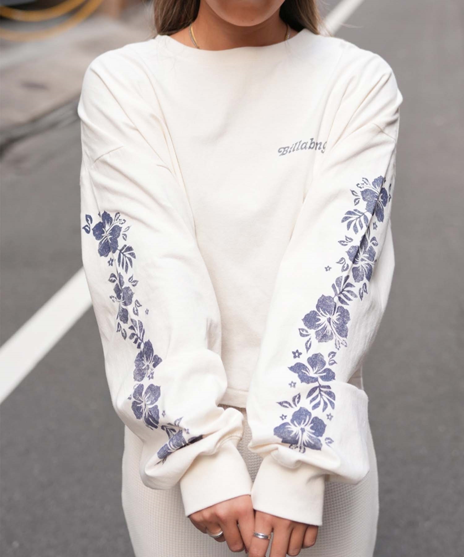 BILLABONG/ビラボン SLV FLOWER LS TEE ムラサキスポーツ限定 BE013-054(YZN0-M)