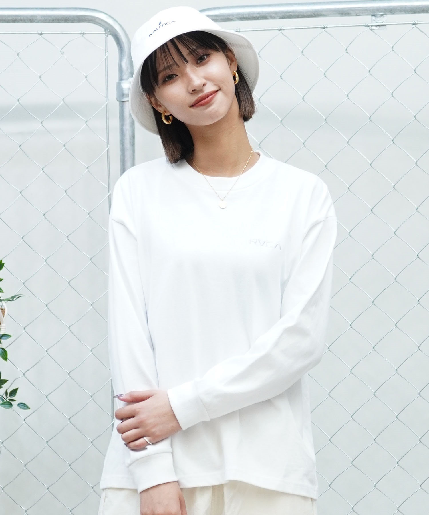 RVCA ルーカ レディース ロンT 長袖Tシャツ バックプリント