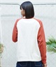 RVCA ルーカ レディース ロンT 長袖Tシャツ ラグラン オーバーサイズ BE043-054(MNW0-S)