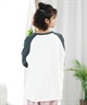 RVCA ルーカ レディース ロンT 長袖Tシャツ ラグラン オーバーサイズ BE043-054(MNW0-S)