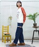 RVCA ルーカ レディース ロンT 長袖Tシャツ ラグラン オーバーサイズ BE043-054(MNW0-S)