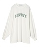 RIKKA リッカファム BUY2 RF23FW09 レディース 長袖Tシャツ(WHT-F)