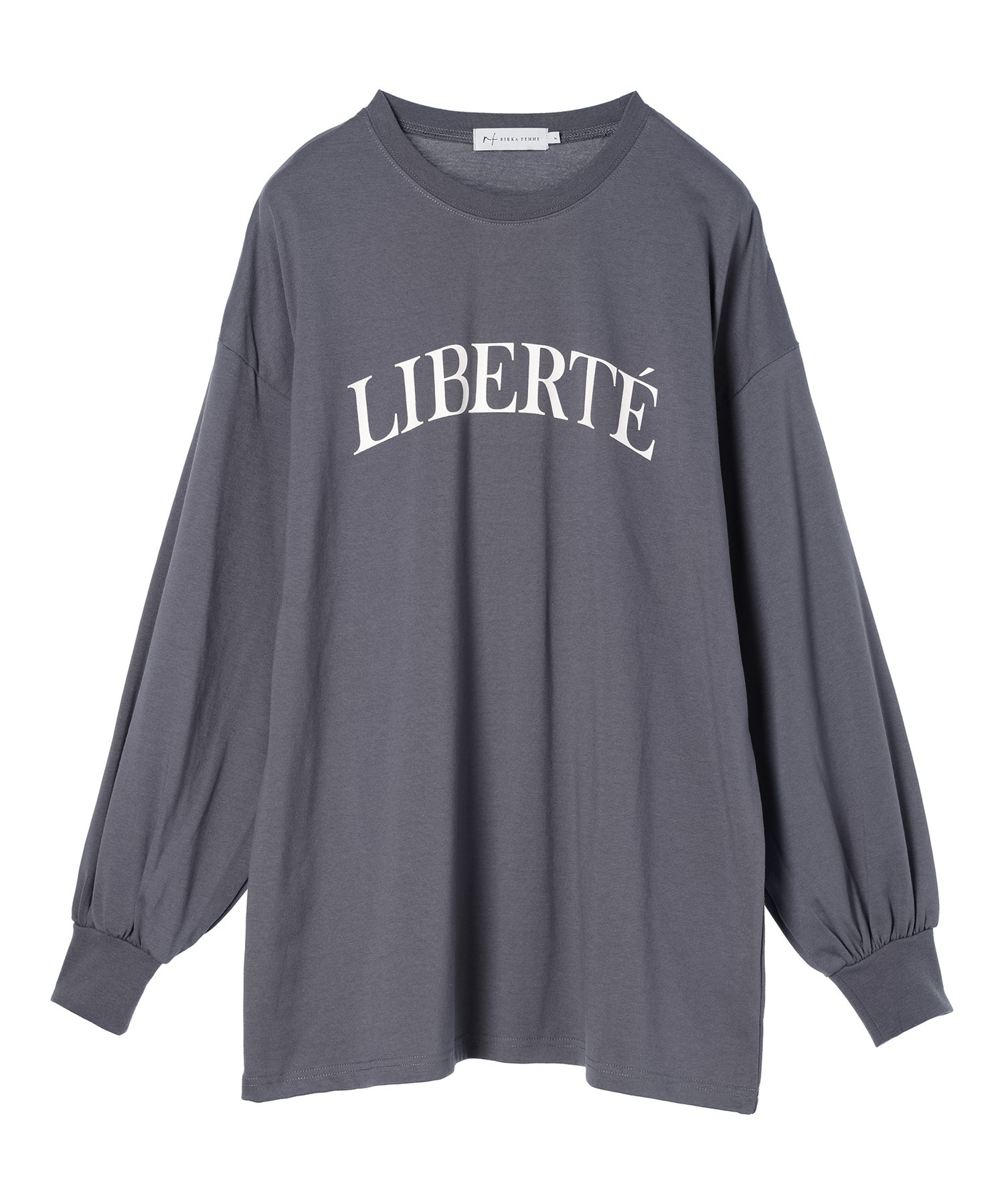 RIKKA FEMME リッカファム BUY2 RF23FW09 レディース 長袖Tシャツ(BEG-F)