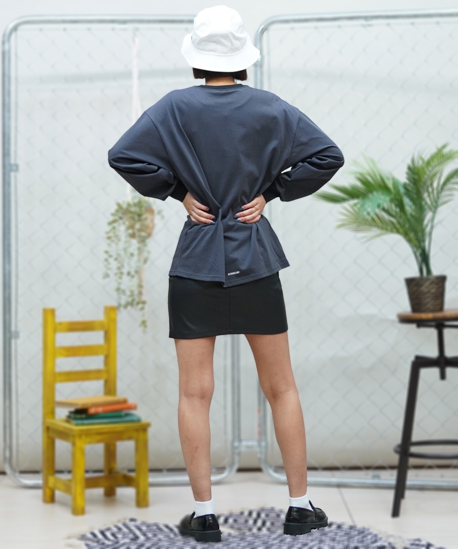 adidas アディダス レディース 長袖 Tシャツ ロンT オーバー