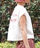 ROXY ロキシー RSL241629T レディース 半袖 Tシャツ スリーブレスTシャツ カットオフ クルーネック(BLK-M)
