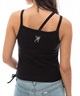 【クーポン対象】RVCA ルーカ BUTTERFLY TANK TOP バタフライ タンクトップ レディース キャミソール ショート丈 BE04C-373(BLK-S)