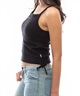 RVCA ルーカ BUTTERFLY TANK TOP バタフライ タンクトップ レディース キャミソール ショート丈 BE04C-373(WHT-S)