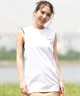 RVCA ルーカ タンクトップ レディース バックプリント FLOWER BANDANA CUTOFF TANKTOP E04C-P35(KYJ0-M)