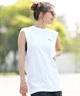 RVCA ルーカ タンクトップ レディース バックプリント FLOWER BANDANA CUTOFF TANKTOP E04C-P35(KYJ0-M)
