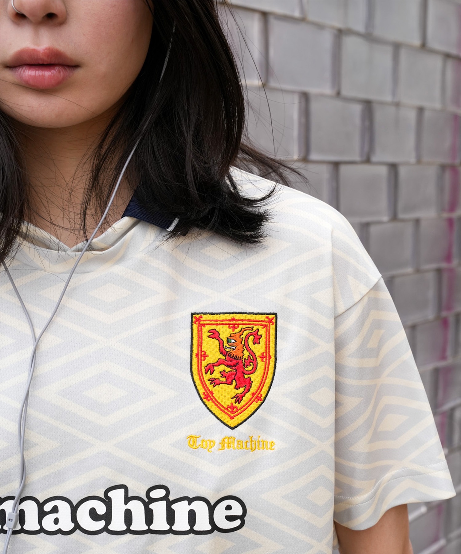 【ムラサキスポーツ限定】UMBRO アンブロ × TOY MACHINE トイマシーン コラボ レディース ゲームシャツ ポロシャツ 80571600(80BK-S)