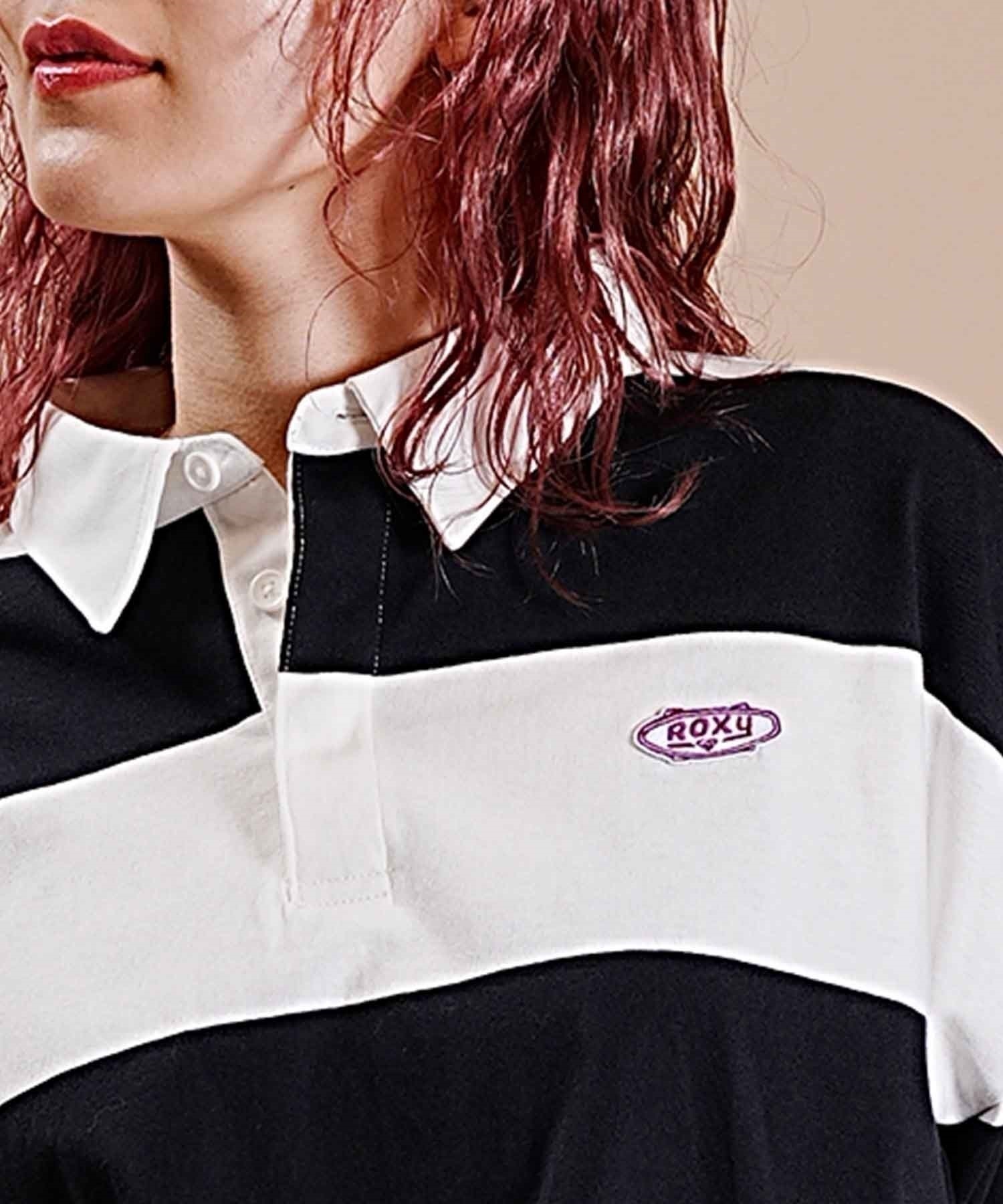 ROXY/ロキシー レディース ポロシャツ ロンT/長袖 パネル