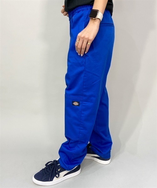 Dickies ディッキーズ ダブルニーシェフパンツ 14893600 レディース ロングパンツ JJ1 C3(40BLU-S)