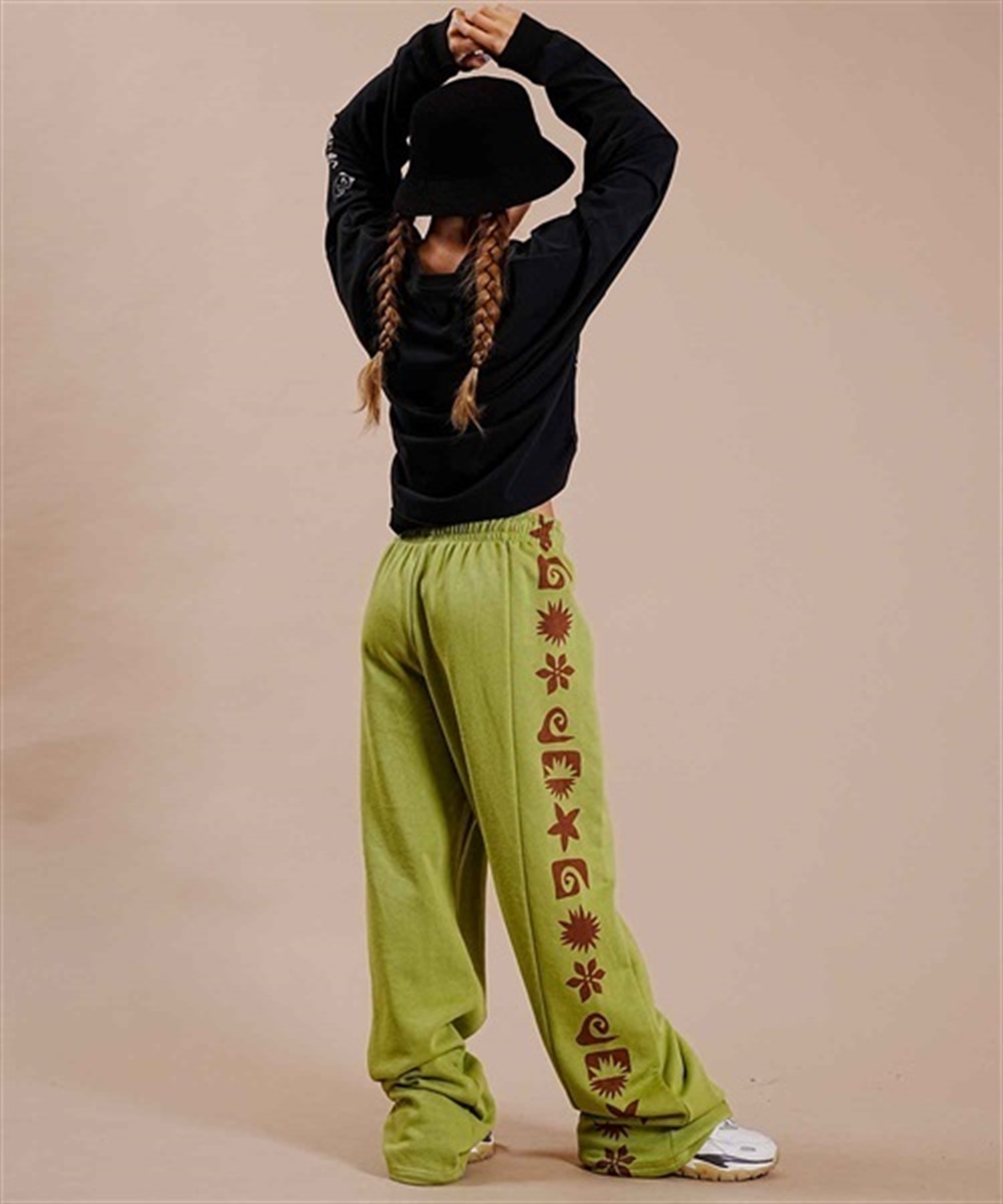 ROXY/ロキシー マイル アウェイ セットアップ対応 スリーブロゴ