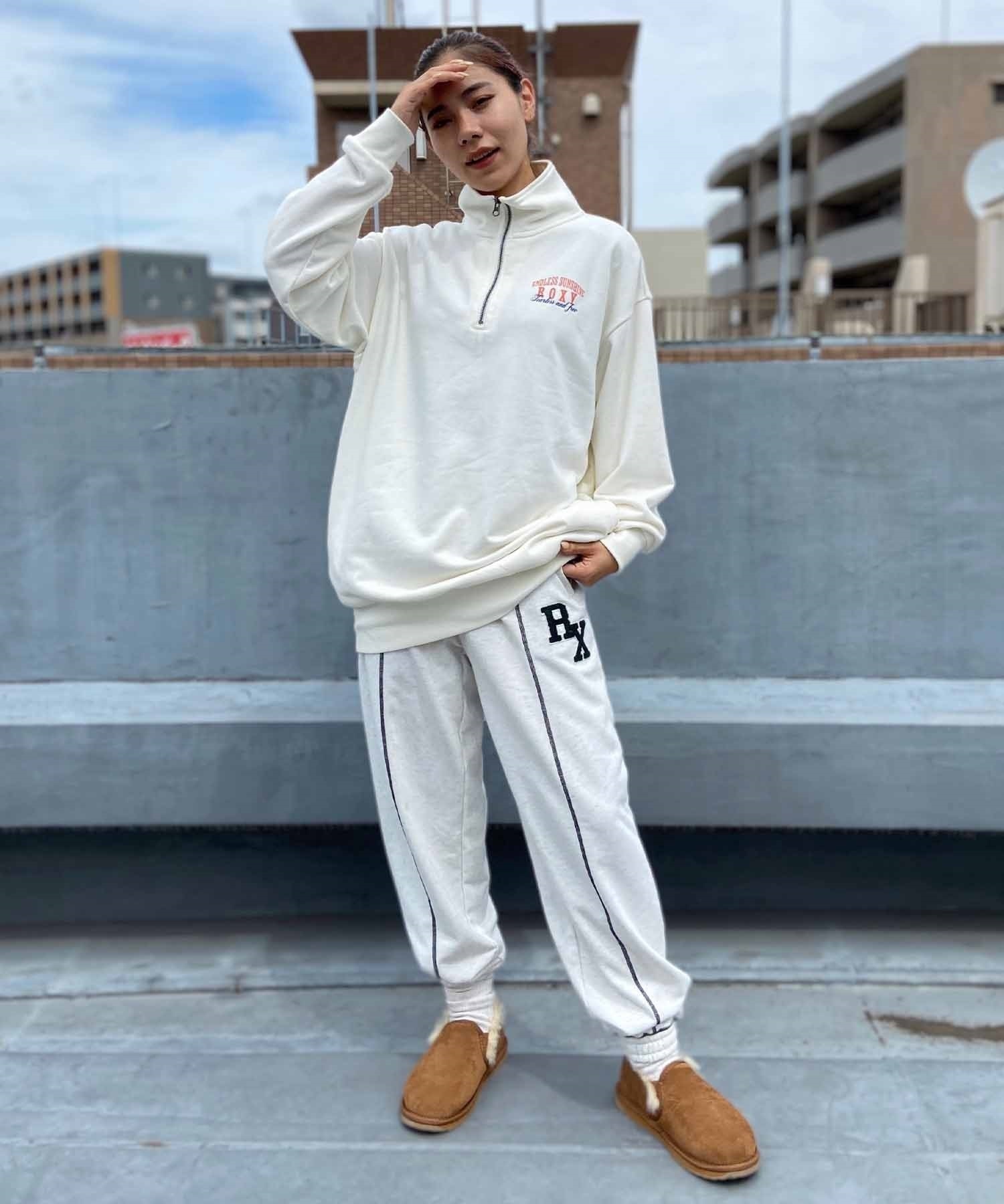 ROXY/ロキシー レディース スライド パンツ 刺繍ロゴ セットアップ対応