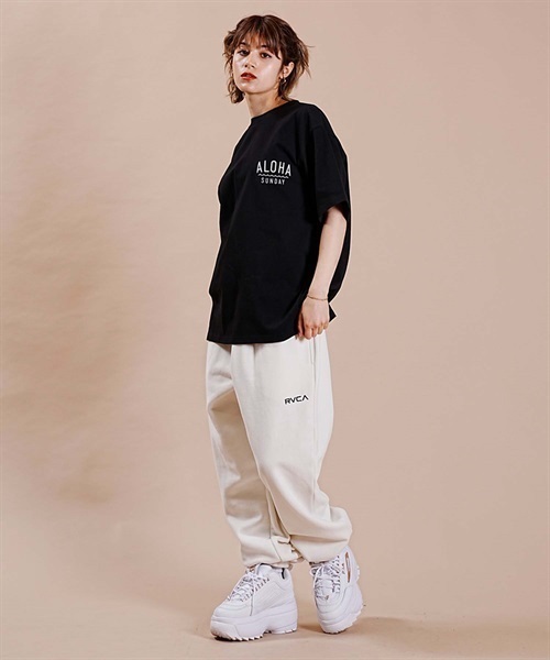 RVCA/ルーカ BOXER SWEAT LONG PANTS スウェット BD044-725(PTK-S)