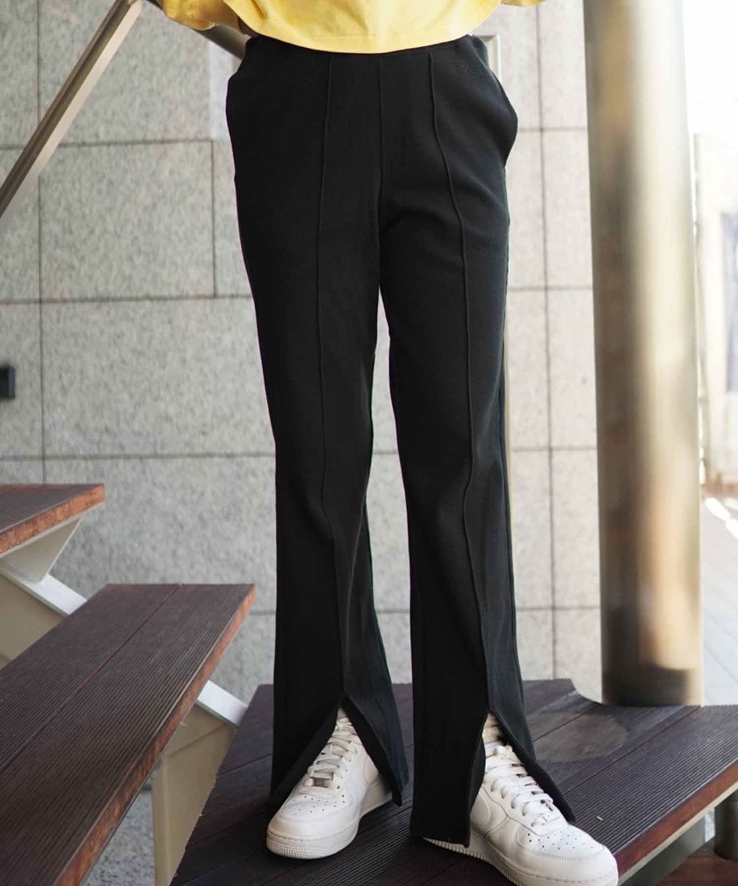 RVCA/ルーカ レディース フレアパンツ ロングパンツ スリット