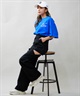 Dickies ディッキーズ レディース サイドカット チノパンツ ワークパンツ 80488300 ムラサキスポーツ限定(80BK-M)