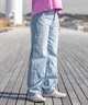 BILLABONG ビラボン BASIC STRAIGHT DENIM ストレート デニム レディース ロングパンツ BE013-705(BLC-S)