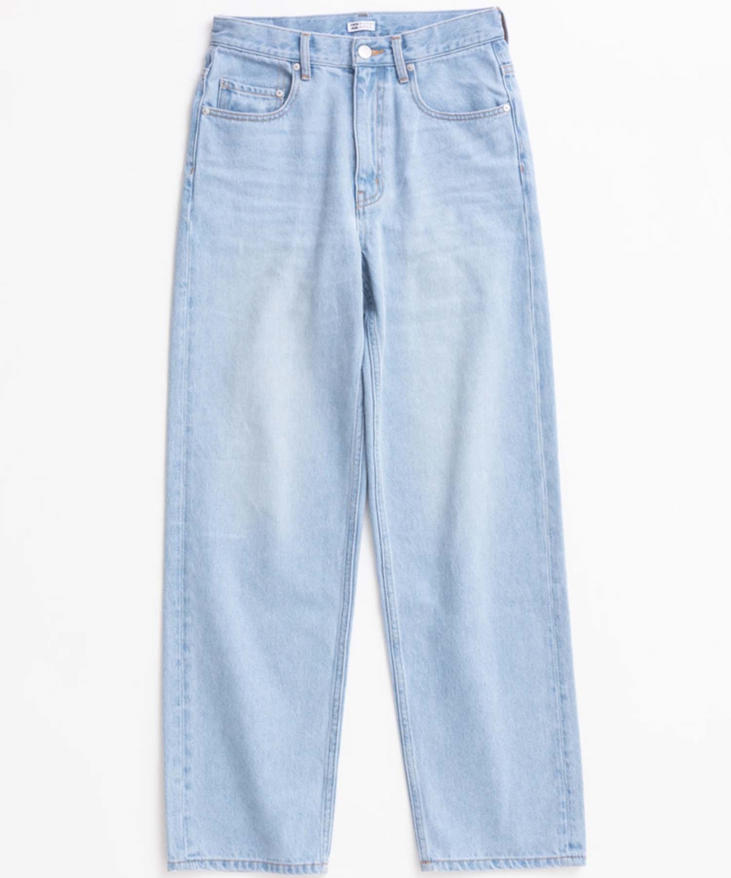 【クーポン対象】BILLABONG ビラボン BASIC STRAIGHT DENIM ストレート デニム レディース ロングパンツ BE013-705(BLC-S)