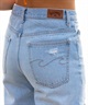 BILLABONG ビラボン STRAIGHT DAMEGE DENIM ストレート ダメージ デニム レディース ロングパンツ BE013-706(BLC-S)