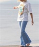 BILLABONG ビラボン FRINGE FLARE DENIM フレア デニム レディース ロングパンツ フリンジ BE013-707(BLC-S)