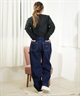 RVCA ルーカ RECESSION DOUBLE KNEE PANTS レディース ダブルニー ペインターパンツ ロングパンツ BE043-710(BLU-M)