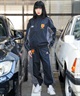 【ムラサキスポーツ限定】UMBRO アンブロ × TOY MACHINE トイマシーン コラボ レディース トラックパンツ ルーズシルエット セットアップ対応 80571500(01WH-S)
