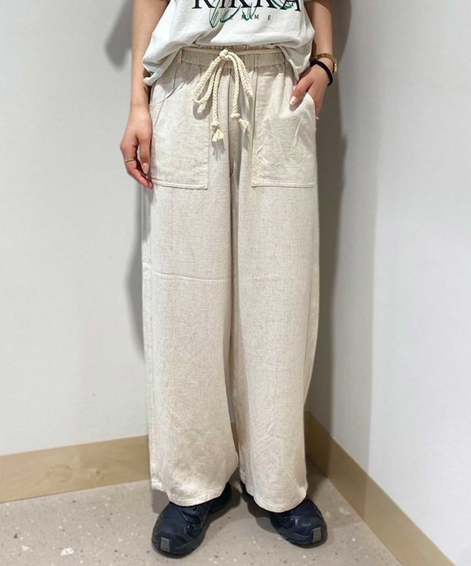 RIKKA FEMME リッカファム レディース ロンパン ロングパンツ