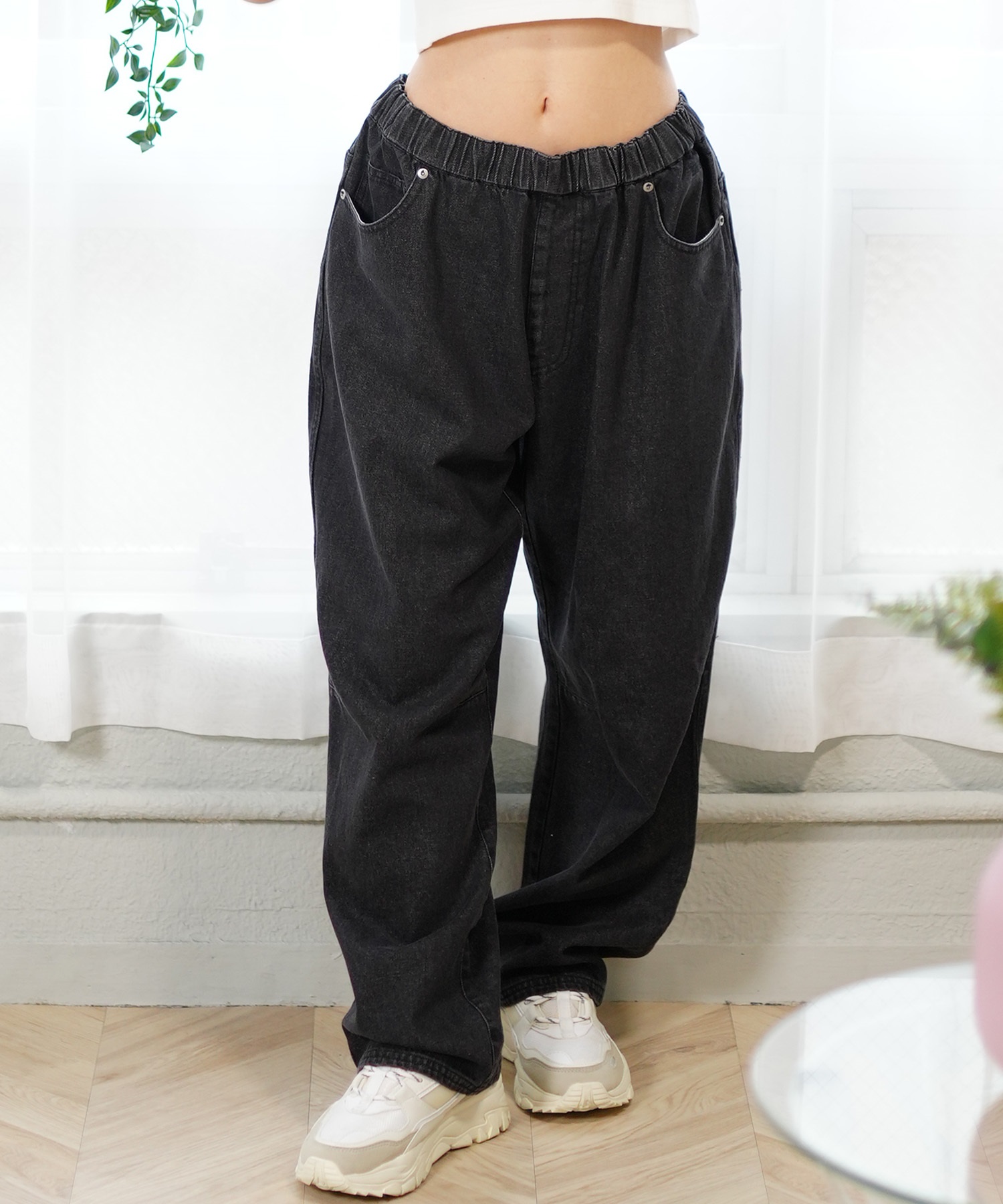 ROXY ロキシー レディース ロングパンツ ルーズシルエット ワン