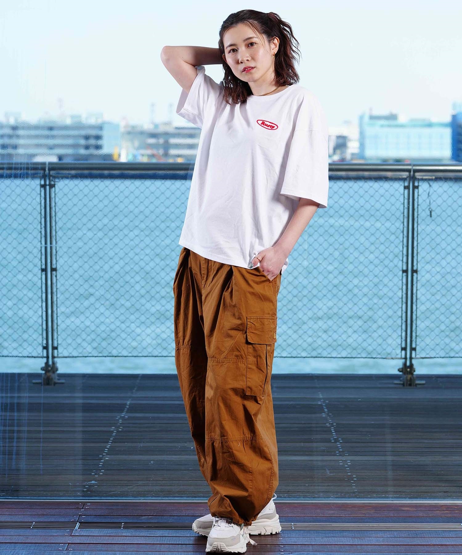 2色 ワイドレッグパンツ ルーズ シンプル ストリート 韓国 チェック柄 カジュアル パンツ ルーズ ワイドレッグ ストレート