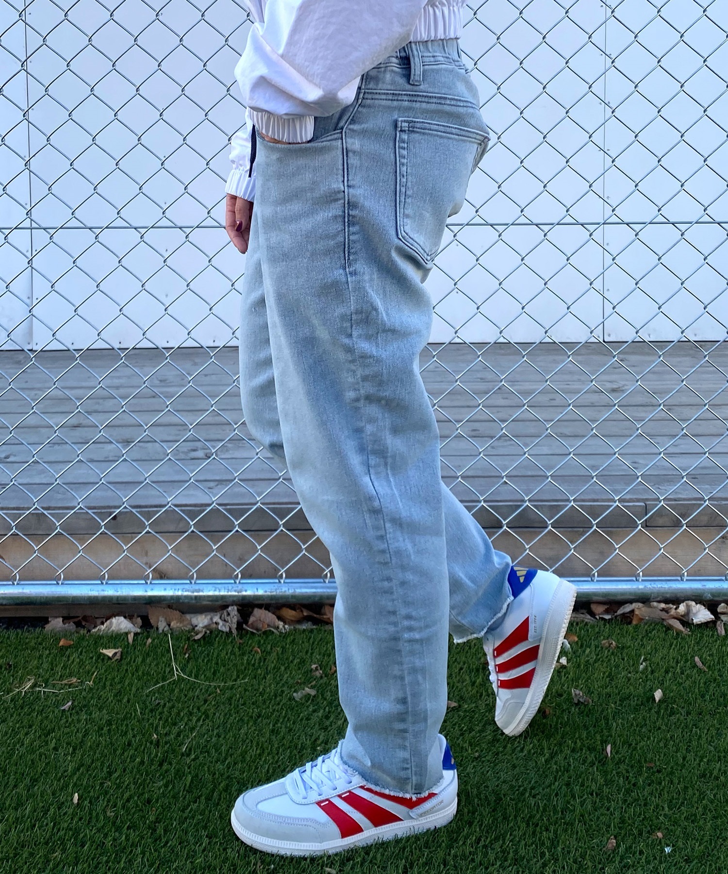ANTIBAL アンティバル レディース ロングパンツ デニム スキニー