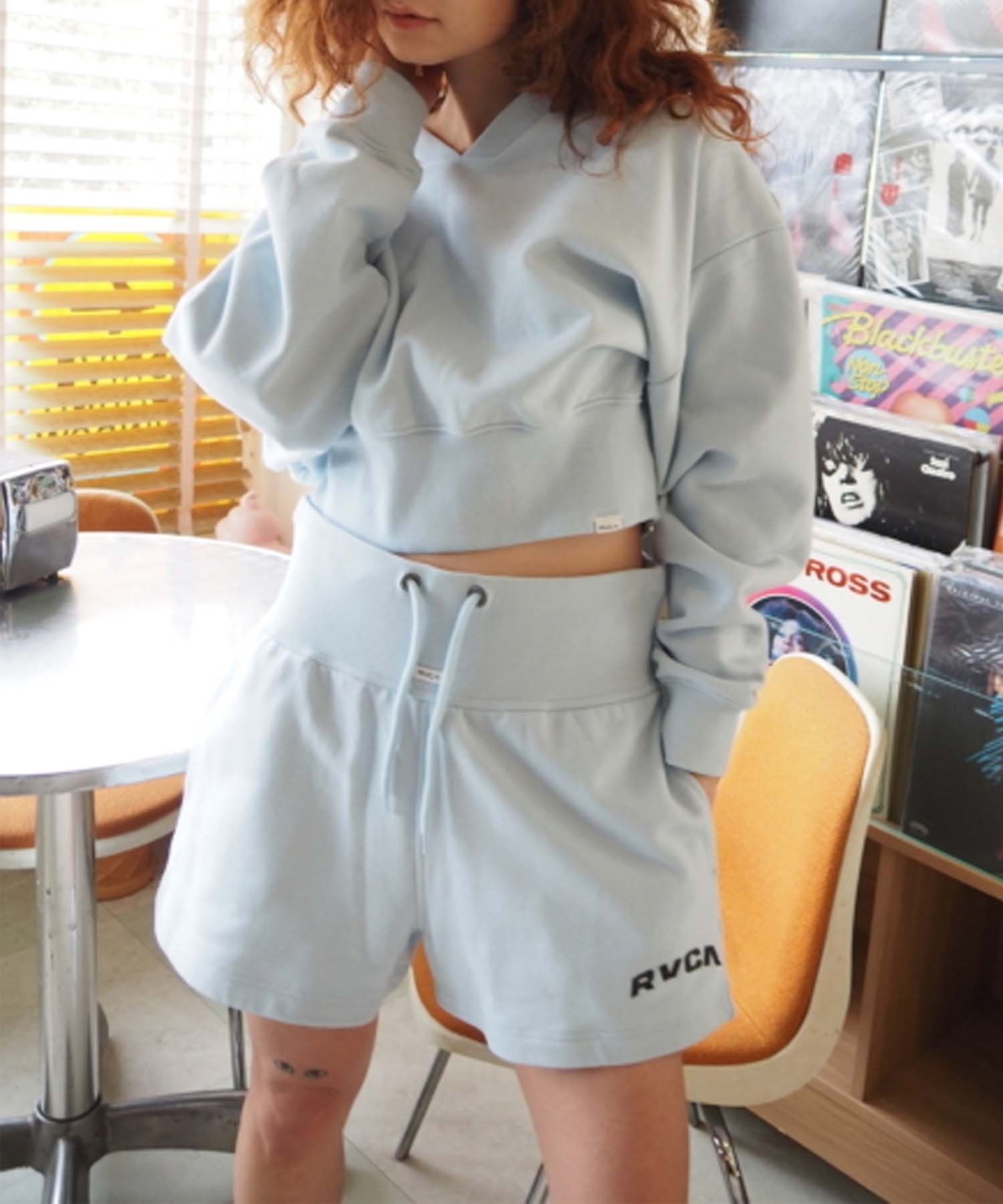 RVCA ルーカ BOXER SWEAT PANTS レディース スウェット ショートパンツ セットアップ対応 BE043-611(BES0-M)