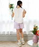 RIKKA FEMME リッカファム レディース ショートパンツ スエットショーツ RF24SS27(WHT-SM)