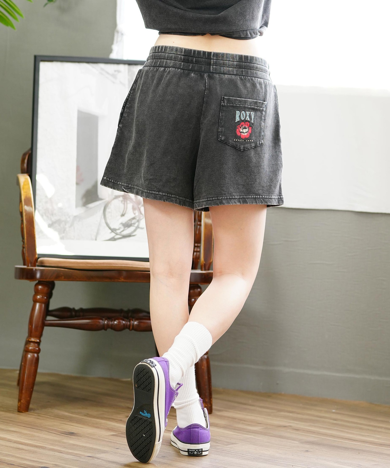 ROXY ロキシー レディース スウェットショーツ セットアップ対応 ROXY ロキシー レディース スウェットショーツ セットアップ対応