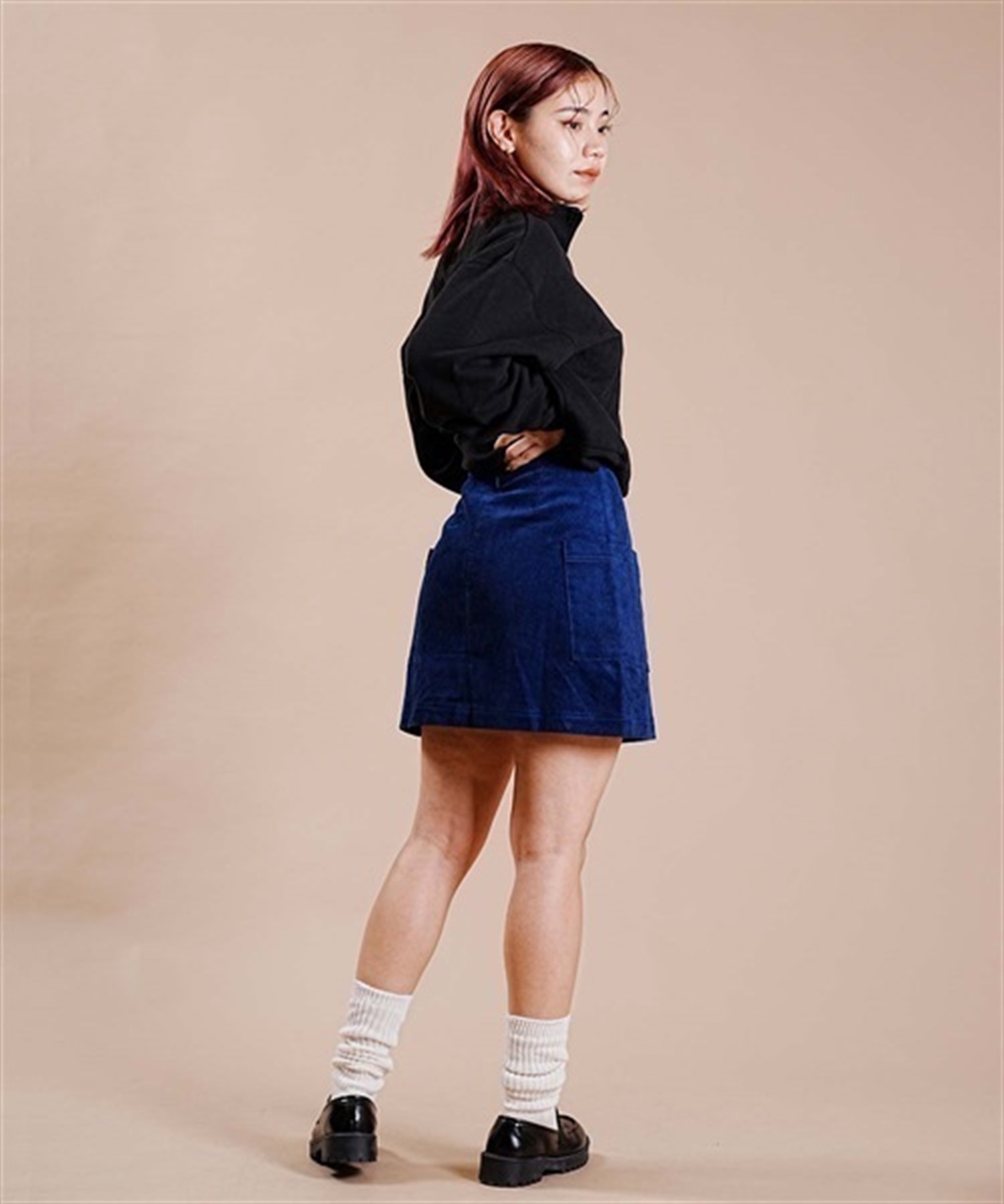 RVCA/ルーカ CORDUROY MINI SKIRT スカート BD044-426(GQQ0-S)