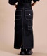 Dickies ディッキーズ ペインタースカート 18456900 レディース スカート ムラサキスポーツ限定 KK1 D24(BK-S)