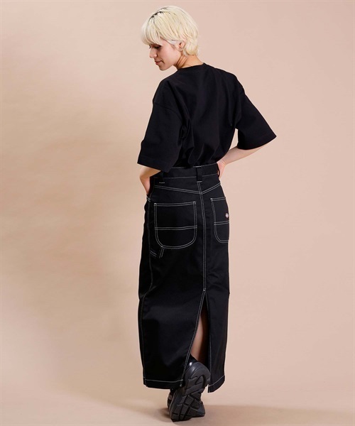 Dickies ディッキーズ ペインタースカート 18456900 レディース スカート ムラサキスポーツ限定 KK1 D24(BK-S)
