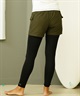 RIKKA FEMME リッカファム RN303 水着 レディース トランクス ボードショーツ UVケア ショーツ 水陸両用 ユーティリティ(BK-S)