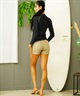RIKKA FEMME リッカファム RN303 水着 レディース トランクス ボードショーツ UVケア ショーツ 水陸両用 ユーティリティ(BK-S)