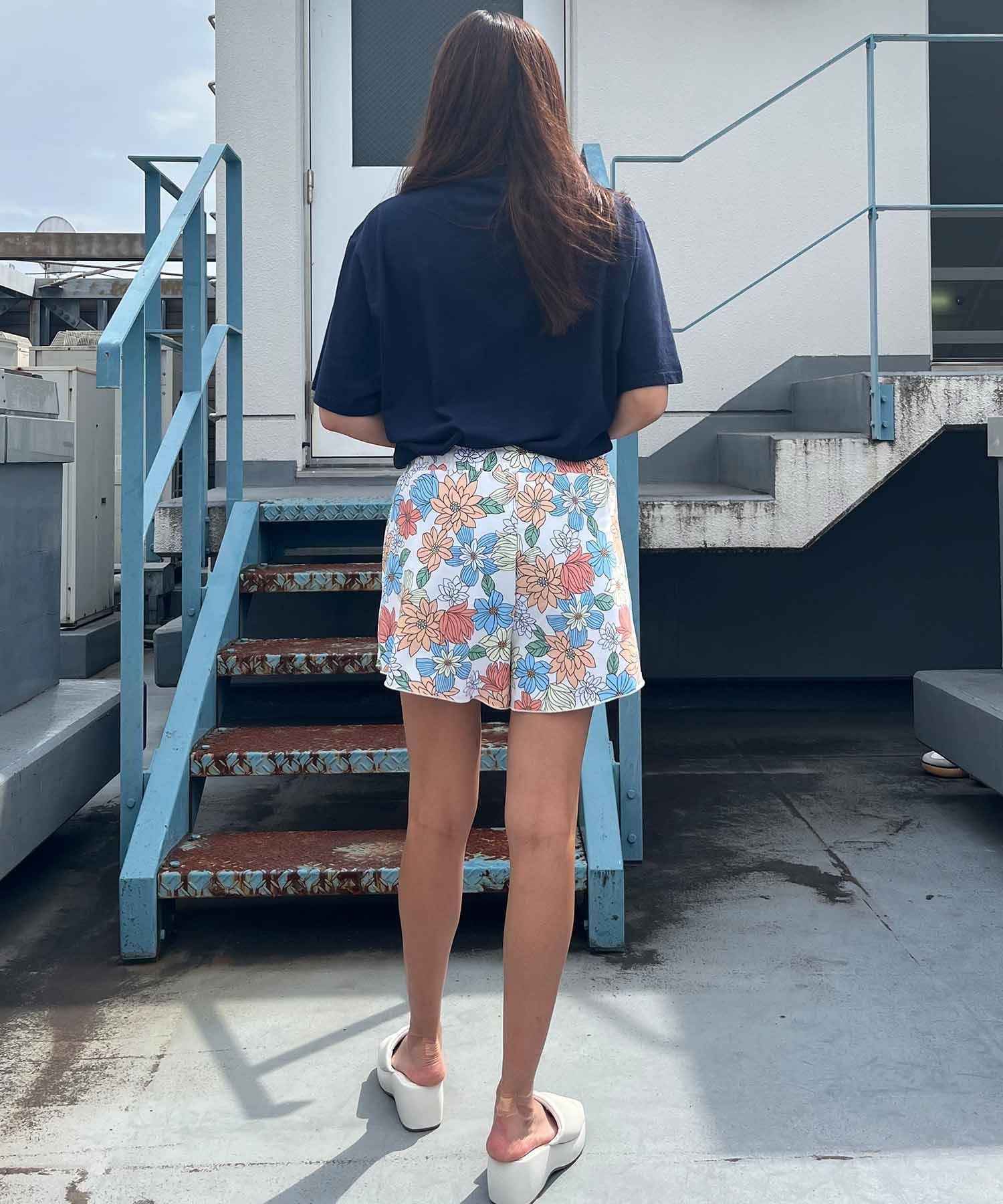 OAS オーエーエス リゾート. ショートパンツ 海水パンツ 総柄 S