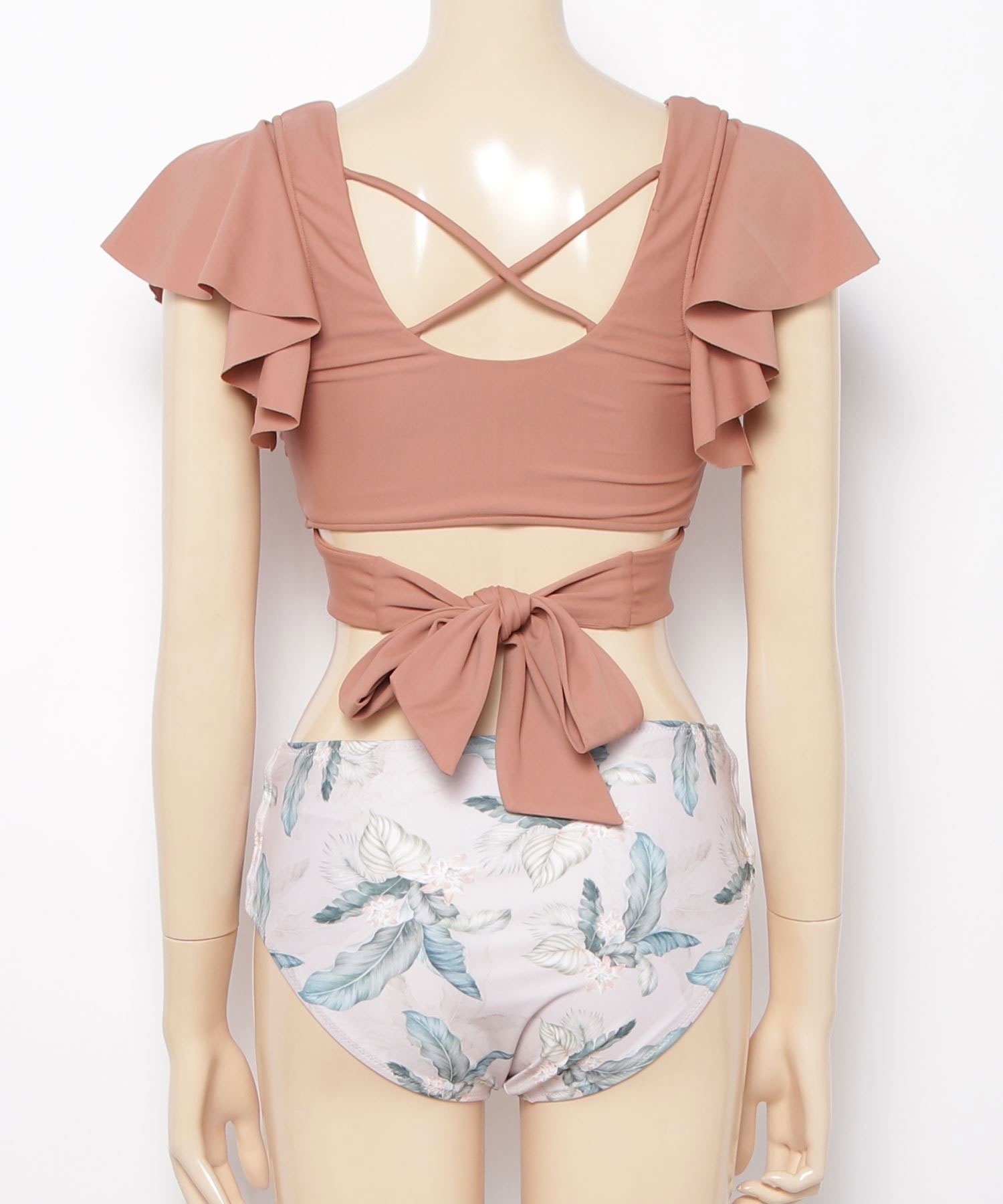 cocoaページ Beach Queen ビーチクイーン オフショルフレア 水着 3点セット