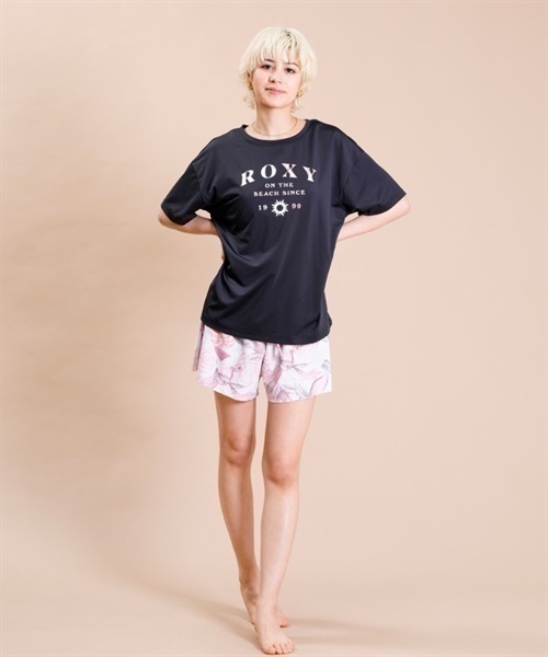 【クーポン対象】ROXY ロキシー RSW231007 レディース 水着 ビキニ ラッシュガード付き3点セット 体型カバー 水陸両用 ユーティリティ KX1 D28(BKWT-S)