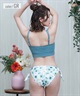 LAETITIA レリッタ 水着 レディース タンキニ 花柄 3点セット 441301(WT-9)