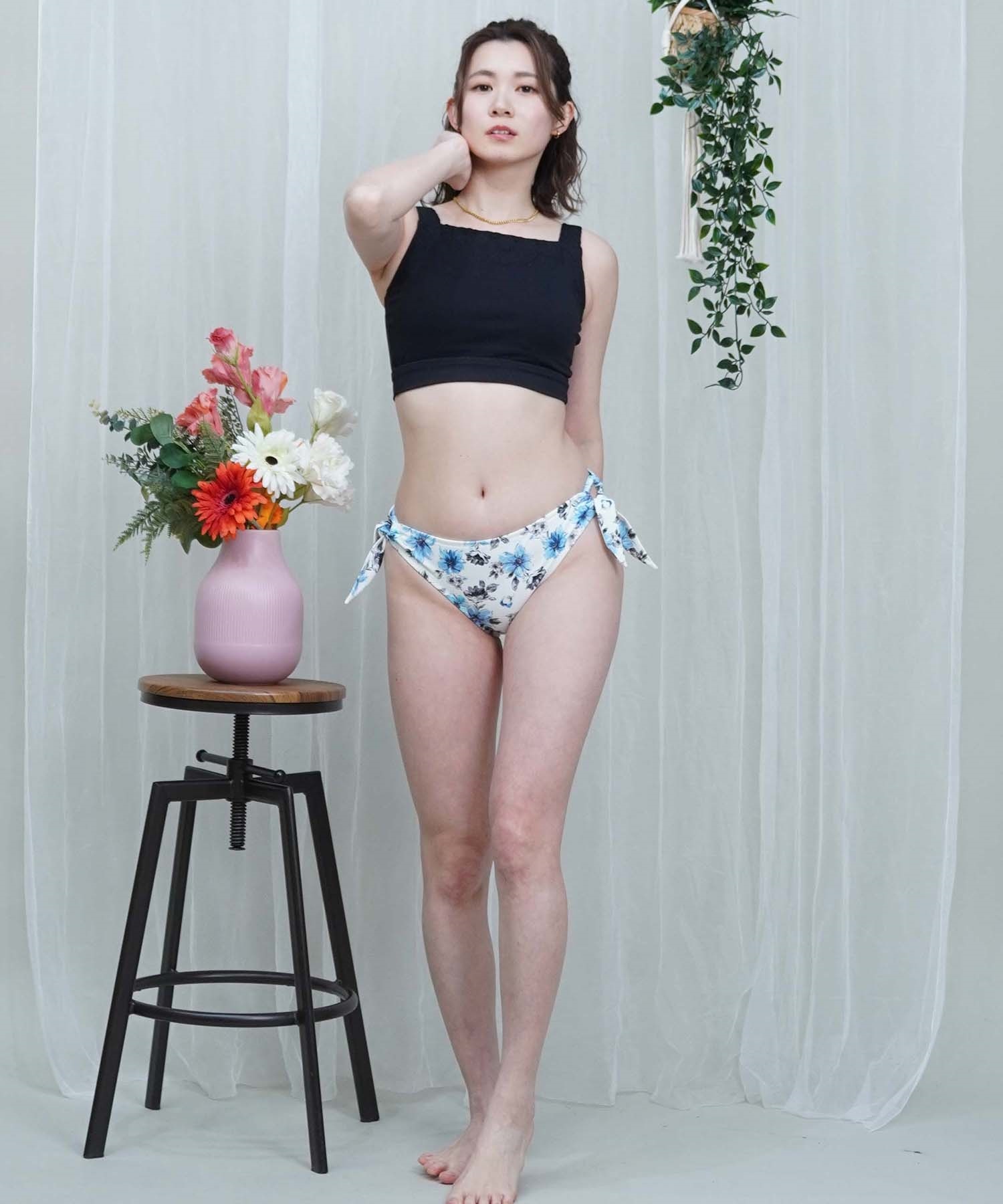 LAETITIA レリッタ 水着 レディース タンキニビキニ 花柄 3点セット 