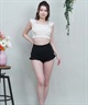 LAETITIA レリッタ 水着 レディース シアー長袖付き3点セット  フレア ２WAY 442401(WT-9)