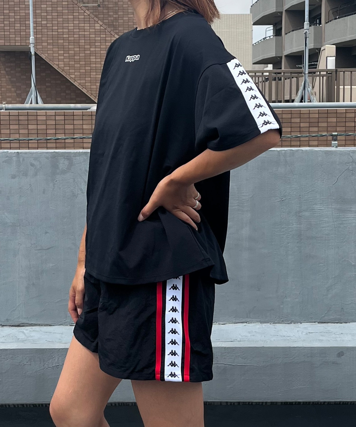 カッパ カッパ Kappa ジャージトップス （ブラック） - ファッション通販 d